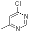 structure of CAS# 54198-82-2, 4-Chloro-6-methylpyrimidine;4-Methyl-6-chloropyrimidine