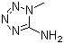 1-甲基-5-氨基四氮唑分子结构 (CAS 5422-44-6)