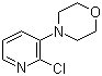 2-氯-3-吗啉基吡啶分子结构 (CAS 54231-44-6)