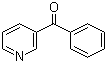 3-苯甲酰基吡啶分子结构 (CAS 5424-19-1)