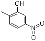 5-硝基-2-甲基苯酚分子结构 (CAS 5428-54-6)