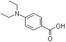 4-(二乙基氨基)苯甲酸分子结构 (CAS 5429-28-7)