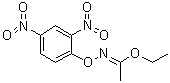 N-(2,4-二硝基苯氧基)亚氨代乙酸乙酯分子结构 (CAS 54322-32-6)
