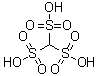 甲烷三磺酸分子结构 (CAS 54322-33-7)