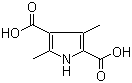 2,4-二甲基吡咯-3,5-二羧酸分子结构 (CAS 5434-29-7)