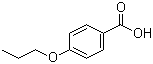 4-丙氧基苯甲酸分子结构 (CAS 5438-19-7)
