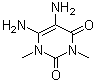 5,6-二氨基-1,3-二甲基尿嘧啶分子结构 (CAS 5440-00-6)