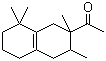 结构式 CAS# 54464-57-2, 1-(1,2,3,4,5,6,7,8-八氢-2,3,8,8-四甲基-2-萘基)乙酮