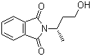 2-[(1S)-3-羟基-1-甲基丙基]-1H-异吲哚1,3(2H)-二酮分子结构 (CAS 545376-10-1)