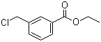 3-氯甲基苯甲酸乙酯分子结构 (CAS 54589-54-7)