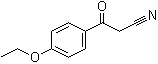 3-(4-乙氧基苯基)-3-氧代丙腈分子结构 (CAS 54605-62-8)