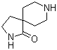 2,8-二氮杂螺[4,5]癸烷-1-酮分子结构 (CAS 546086-95-7)