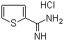 噻酚-2-甲脒盐酸盐分子结构 (CAS 54610-70-7)