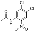 N-(4,5-二氯-2-硝基苯基)乙酰胺分子结构 (CAS 5462-30-6)