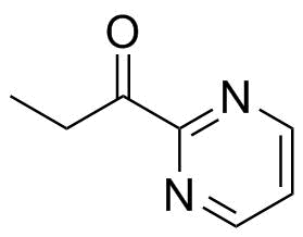 1-(Pyrimidin-2-YL)propan-1-one molecular structure (CAS 54643-09-3)