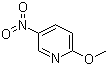 2-甲氧基-5-硝基吡啶分子结构 (CAS 5467-69-6)