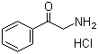 2-氨基苯乙酮盐酸盐分子结构 (CAS 5468-37-1)