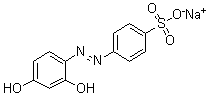 酸性橙 6分子结构 (CAS 547-57-9)