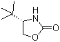 (S)-(-)-4-叔丁基-2-噁唑烷酮分子结构 (CAS 54705-42-9)