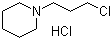 N-(3-氯丙基)哌啶盐酸盐分子结构 (CAS 5472-49-1)