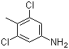 结构式 CAS# 54730-35-7, 3,5-二氯-4-甲基苯胺