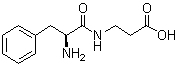 L-苯丙氨酰-beta-丙氨酸分子结构 (CAS 54745-27-6)