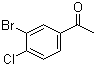 3'-溴-4'-氯苯乙酮分子结构 (CAS 54826-14-1)