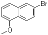 6-溴-1-甲氧基萘分子结构 (CAS 54828-63-6)