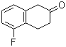 5-氟-2-四氢萘酮分子结构 (CAS 548771-68-2)