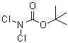 N,N-二氯氨基甲酸叔丁酯分子结构 (CAS 54957-94-7)