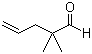 2,2-二甲基-4-戊烯醛分子结构 (CAS 5497-67-6)