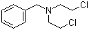 N,N-双(2-氯乙基)苯甲胺分子结构 (CAS 55-51-6)