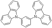 9,9'-(1,3-Phenylene)bis-9H-carbazole molecular structure (CAS 550378-78-4)