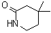 4,4-二甲基-2-哌啶酮分子结构 (CAS 55047-81-9)