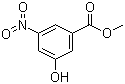 3-羟基-5-硝基苯甲酸甲酯分子结构 (CAS 55076-32-9)