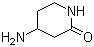 4-氨基-2-哌啶酮分子结构 (CAS 5513-66-6)
