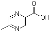 2-羧基-5-甲基吡嗪分子结构 (CAS 5521-55-1)