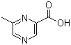 6-甲基吡嗪-2-羧酸分子结构 (CAS 5521-61-9)