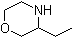3-乙基吗啉分子结构 (CAS 55265-24-2)