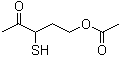 3-巯基-4-氧代戊基乙酸酯分子结构 (CAS 55289-66-2)