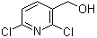 2,6-二氯吡啶-3-甲醇分子结构 (CAS 55304-90-0)