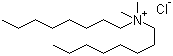 Bisoctyl dimethyl ammonium chloride molecular structure (CAS 5538-94-3)