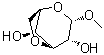 甲基 3,6-脱水-alpha-D-半乳糖苷分子结构 (CAS 5540-31-8)
