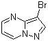 3-溴吡唑并[1,5-a]嘧啶分子结构 (CAS 55405-67-9)