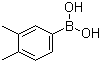 3,4-二甲基苯硼酸分子结构 (CAS 55499-43-9)