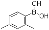 2,4-二甲基苯硼酸分子结构 (CAS 55499-44-0)