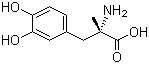 甲基多巴分子结构 (CAS 555-30-6)