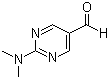 2-二甲基氨基嘧啶-5-甲醛分子结构 (CAS 55551-49-0)