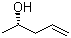 (S)-(+)-4-戊烯-2-醇分子结构 (CAS 55563-79-6)