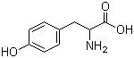 DL-酪氨酸分子结构 (CAS 556-03-6)